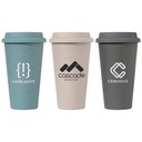 Equator - 9 oz Double Wall Ceramic Tumbler with Silicone Lid