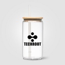 Cádiz Glass Bamboo Lid Tumbler - 17 oz.